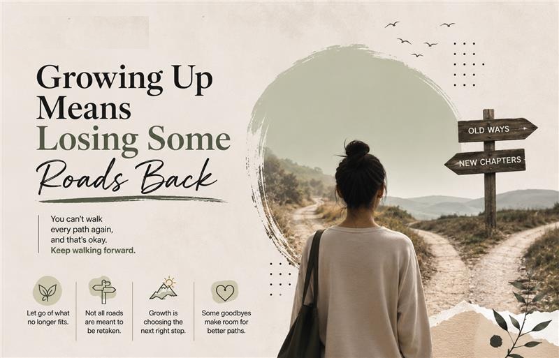 Growing Up Means Losing Some Roads Back